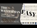 The wellerman easy piano tutorial  soon may the wellerman come free sheet music with lyrics