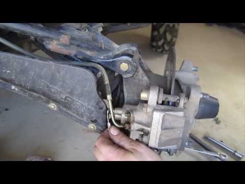 Bleeding brakes on honda atv