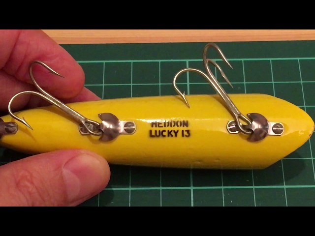 35Heddon／Lucky13 wood／ヘドン／ラッキー13 - YouTube