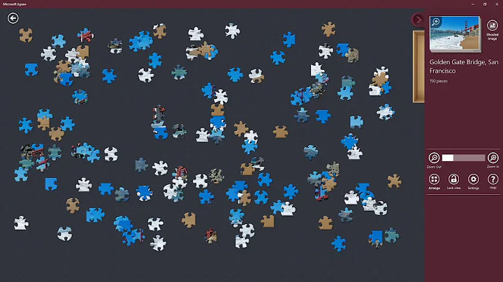 Jigsaw Puzzle ǀ Collection: Beaches ǀ Golden Gate Bridge, San Francisco