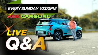 9-15 Lakhs में सही SUV कैसे चुनें Ask CarGuru Live Q&A 🔥 Maruti, Tata, Kia, Hyundai, MG & Mahindra