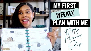 My FIRST Weekly PLAN WITH ME || Happy Planner Dashboard Layout Ideas by Yuri Gibson 413 views 2 years ago 7 minutes, 38 seconds