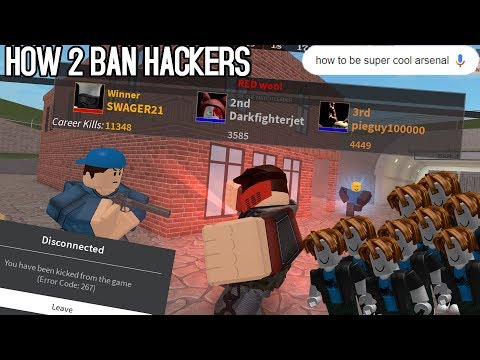 Hacking in Roblox arsenal 😂 GG ez #roblox #memes #minecraft