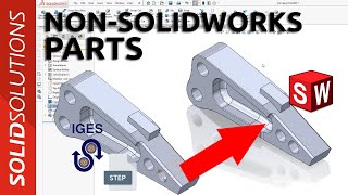 Celebrity Solid Solutions Live -How to use a non-SOLIDWORKS Part Profile