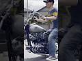 調子良いショベルは走っちゃいます (ノンロッカー初体験) #harleydavidson #custommotorcycle #shovelhead #kickstarter