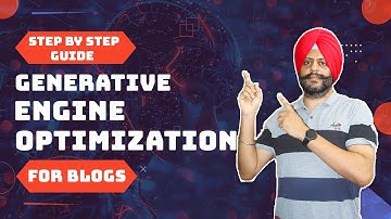 Stapsgewijze handleiding voor GEO (Generative Engine Optimization) SEO op blogs