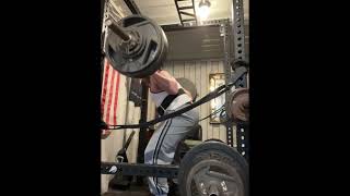 440lb BACK SQUAT RETURNING TO FORMER GLORY