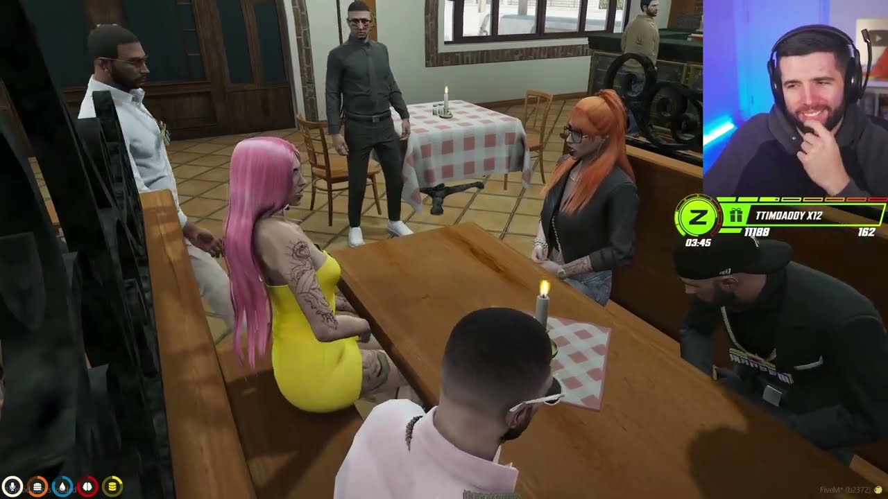 Tommy T & The Mandem Go On A Dinner Date With Ved & His Girlfriend Georgia | GTA RP NoPixel 3.0