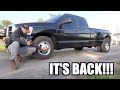CUMMINS Dually is BACK After a YEAR Of Sitting Broken!!!