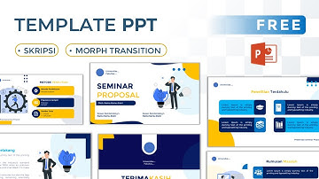 TEMPLATE PPT || SEMINAR PROPOSAL || SKRIPSI || PRESNTASI || TESIS || 09