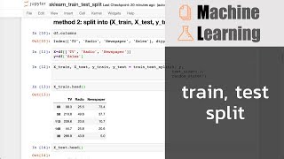 สอน Machine Learning เบื้องต้น: การแบ่งข้อมูลออกเป็น train และ testing data