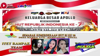 LIVE STREAMING '' RINDU NADA ENTERTAINMENT ''  KELUARGA BESAR APOLLO  MARGA AYU . 18 AGSTS 2023