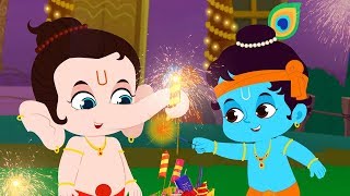 Diwali Hai Aayi | Hindi Rhymes for Kids | Tridev Rhyme | दीपावली गाना