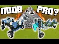 Noob vs PRO? Bridge Of Death Challenge! - Scrap Mechanic Gameplay