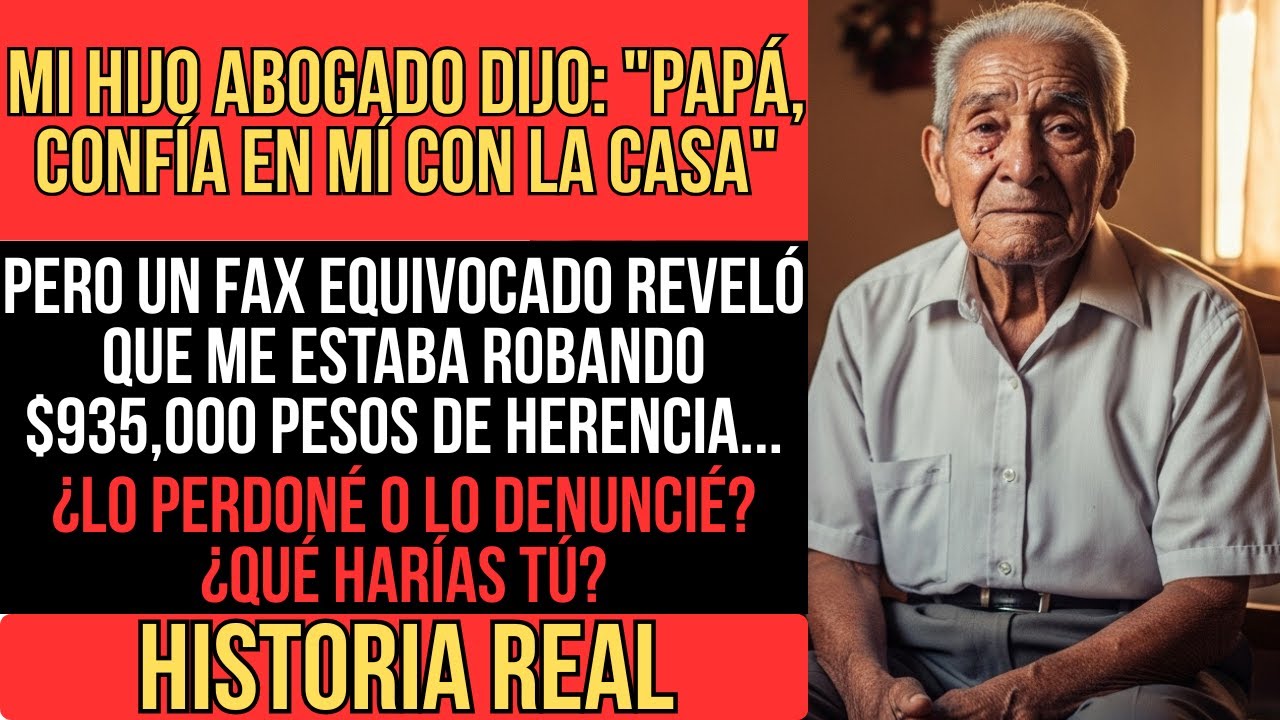 EN 1999, UN FAX EQUIVOCADO CAMBIÓ MI VIDA... MI HIJO INGRATO SUPLICÓ