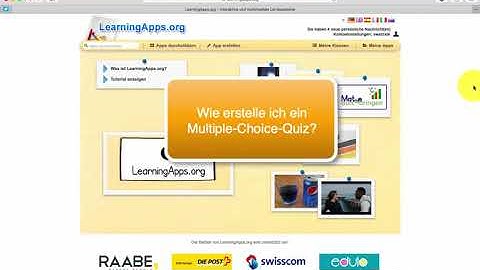 Multiple-Choice-Quiz erstellen mit learningapps.org