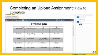 Lesson 9 Completing an Upload Assignment Recorded