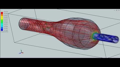 CFD Simulation of 2-Stroke Exhaust System by KRT video 3/7