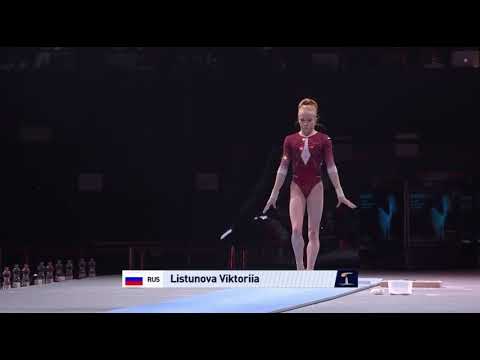 ????Viktoria Listunova  - ALL AROUND CHAMPION - European Championships 2021