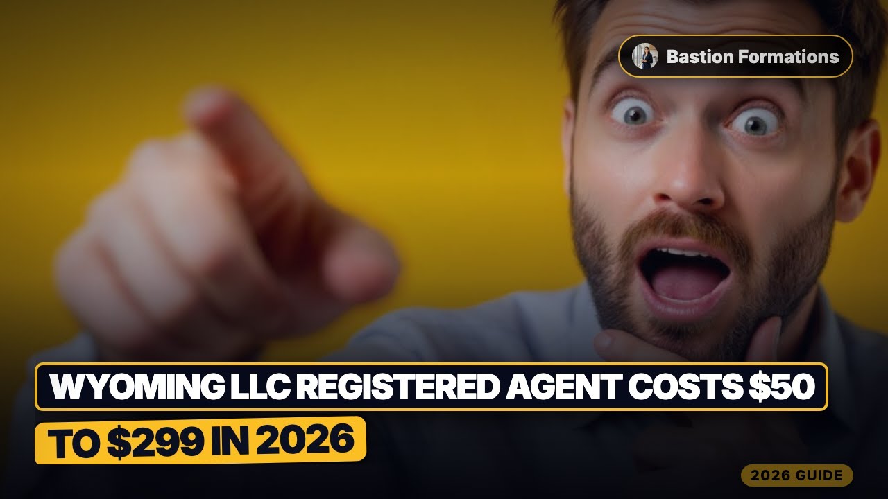 Wyoming LLC Registered Agent Cost: All Providers Compared (2026 Prices)