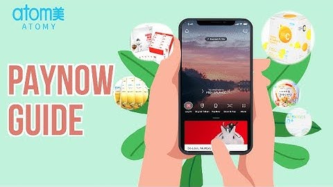 Atomy Singapore guide to using PAYNOW