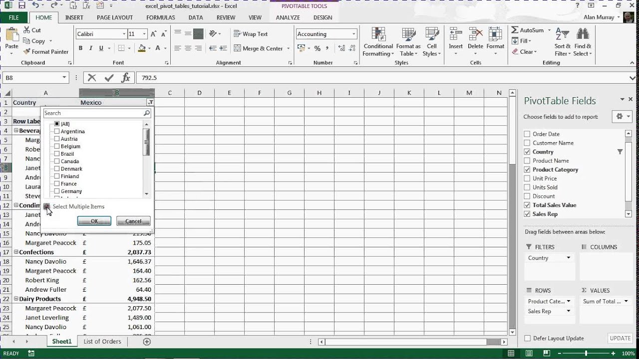 pivot tables for dummies pdf