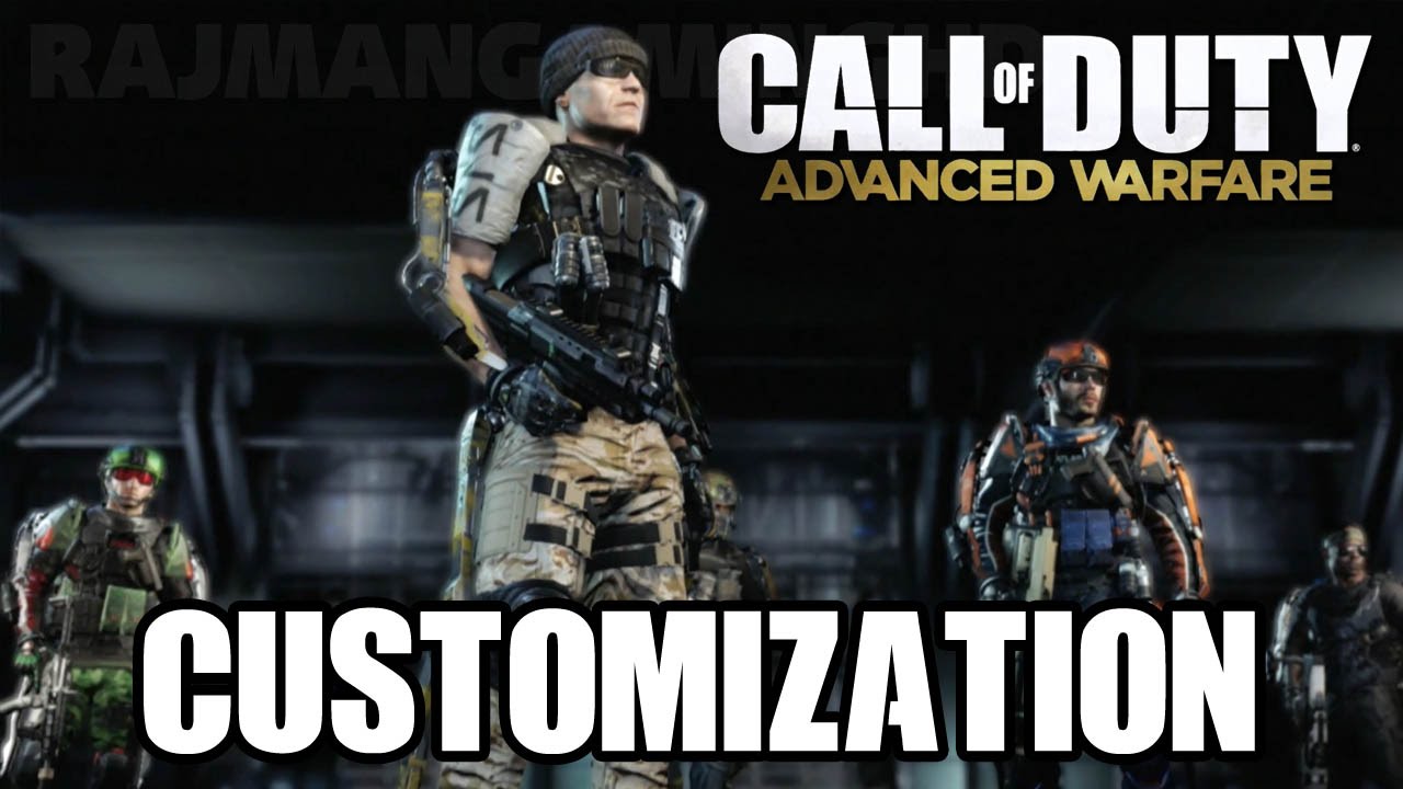 NOVA CUSTOMIZAÇÃO DE PERSONAGENS! - COD Advanced Warfare Multiplayer 