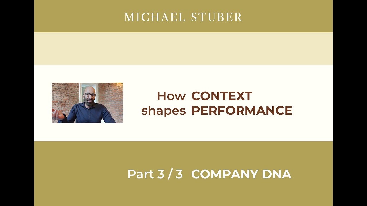 How Your Company DNA Shapes Performance - Context Trilogy Part 3: Decoding Heritage for Success