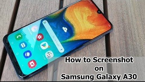 HOW TO TAKE SCREENSHOT SAMSUNG A10 A20 A30 A40 A50 A60 A70 A80