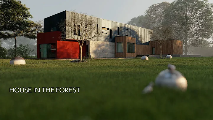 LUMION 10- 3d Animation (House in the Forest)
