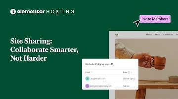 Streamline Collaboration with Elementor Hosting
