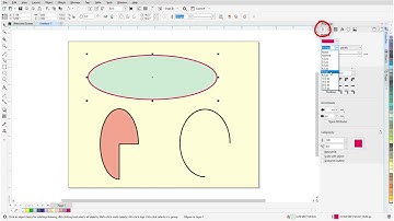The Ellipse Tools in CorelDRAW
