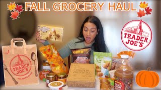 NEW TRADER JOE&#39;S GROCERY HAUL *FALL EDITION* | TIKTOK BEST BUYS &amp; MUST HAVES