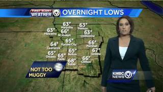 Expect a pleasant Friday but a warmer weekend