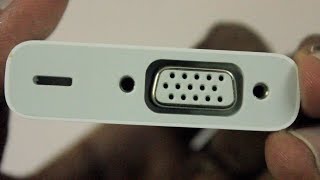 How to Connect Your iPad/iPhone/iPod to Projector/TV/Monitor