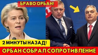 ВЕНГРИЯ, ПОЛЬША И СЛОВАКИЯ ВЫХОДЯТ ИЗ ЕС! ОРБАН НАПУГАЛ СТАРУШКУ ФОН ДЕР ЛЯЙЕН!