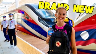 LAOS-CHINA High-Speed Train to VIENTIANE 🇱🇦