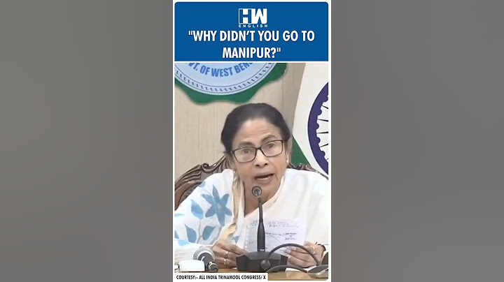 #Shorts | Mamata Banerjee Questions PM Modi On Why He Didn’t Go To Manipur | TMC BJP