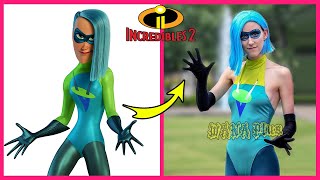 The Incredibles 2 IN REAL LIFE 💥 All Characters 👉@WANAPlus screenshot 2