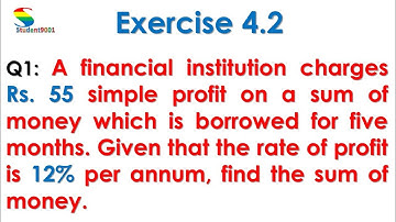 9th general math exercise 4.2 question 1 || class 9