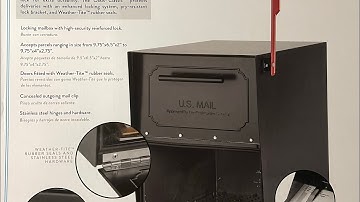 How to install #mailbox #oasis #homedepot