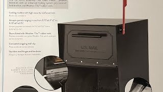 How to install #mailbox #oasis #homedepot