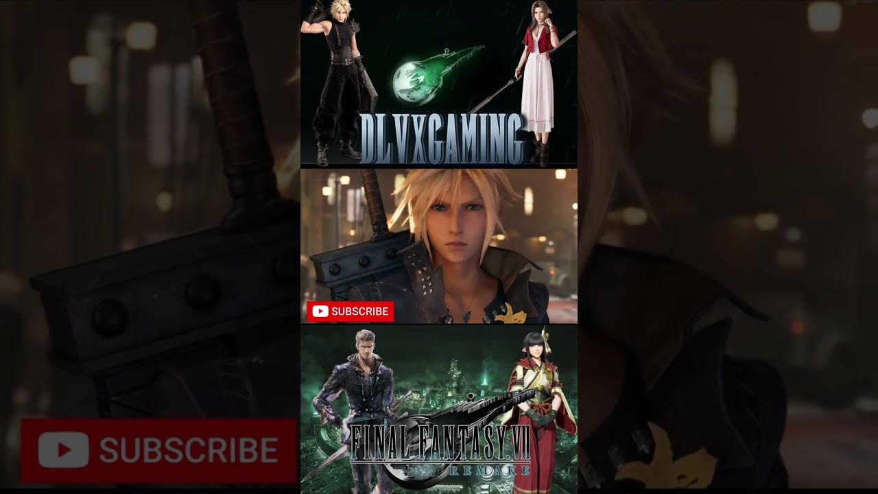 Cloud & Aerith as Cidolfus and Hinoa the Quest Maiden 