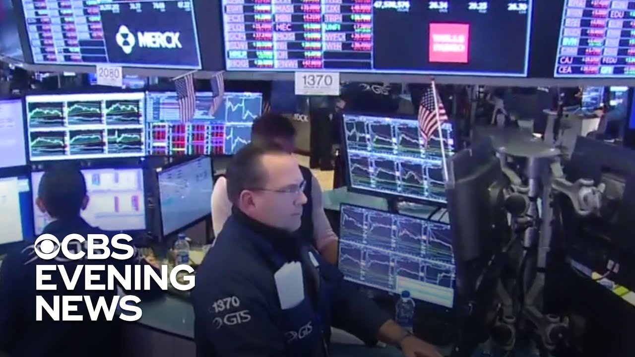 Dow falls 3,000 points, biggest oneday drop of all time YouTube