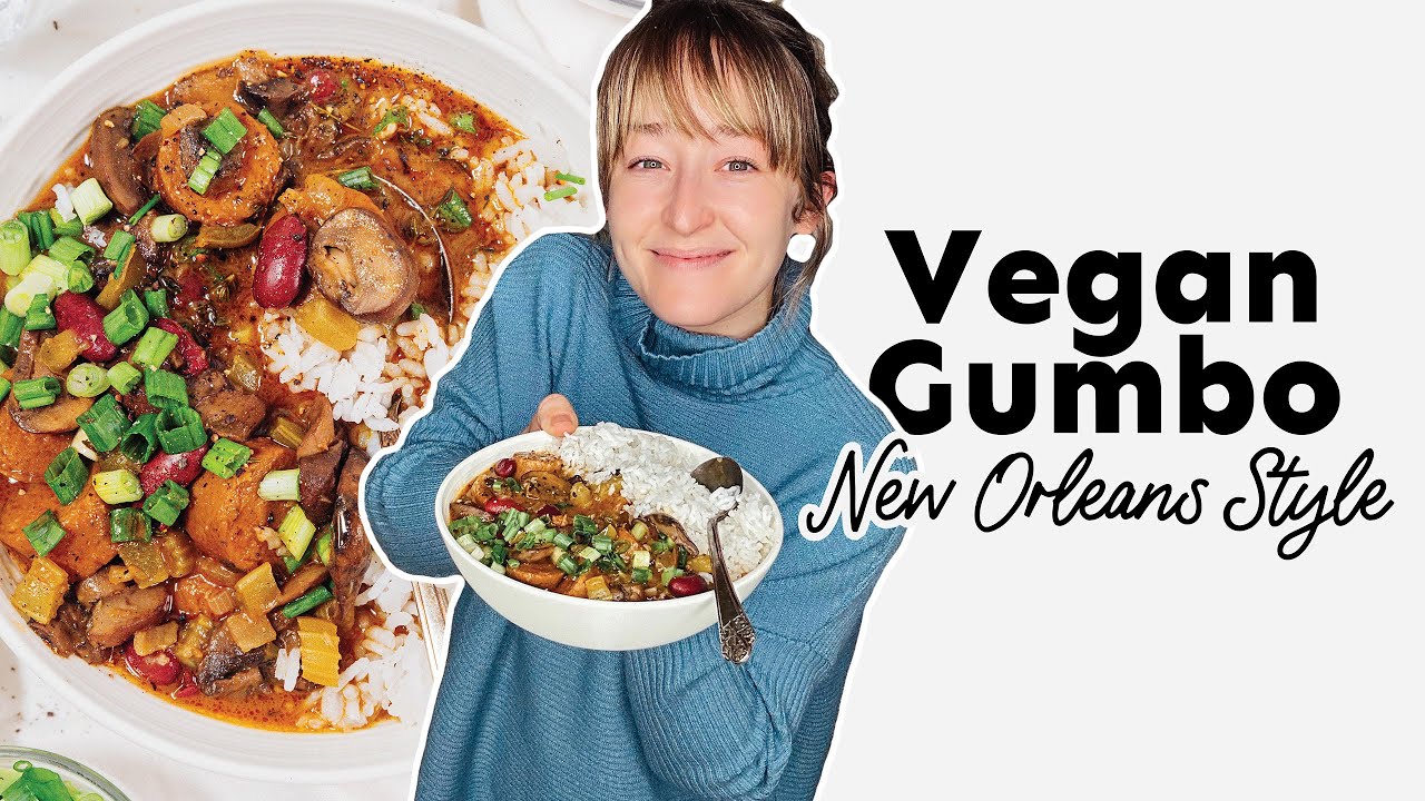 How To Make Vegan Gumbo (New Orleans Style!) YouTube