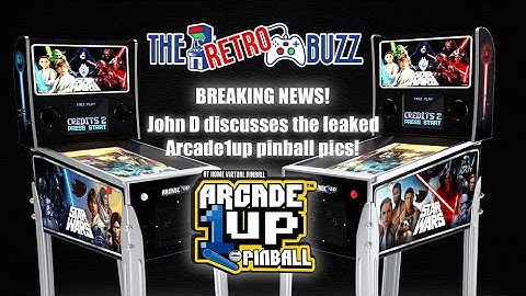 Arcade1UP Pinball Leak & More - The Retro Buzz Episode 6 - ( Fix Audio :) )