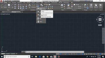 How To Use Collect Leader In AutoCAD