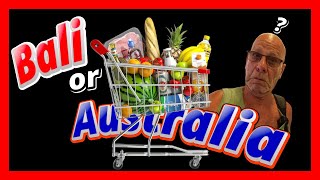 WHERE'S THE BEST? We COMPARED Grand Lucky Supermarket Bali To Aussie Prices