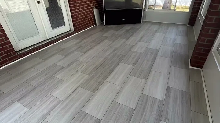 Luxury Vinyl Tile Floor Install