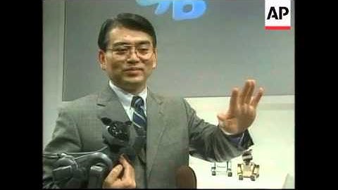 JAPAN: NEW ROBOT PET AIBO (V)